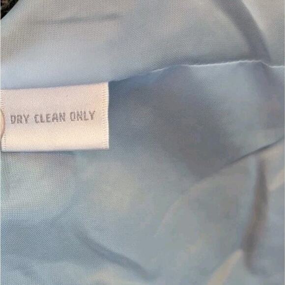 Worthington Blue, Black, White Tweed Lined Women's Blazer Coat - Size 20W - Picture 5 of 8